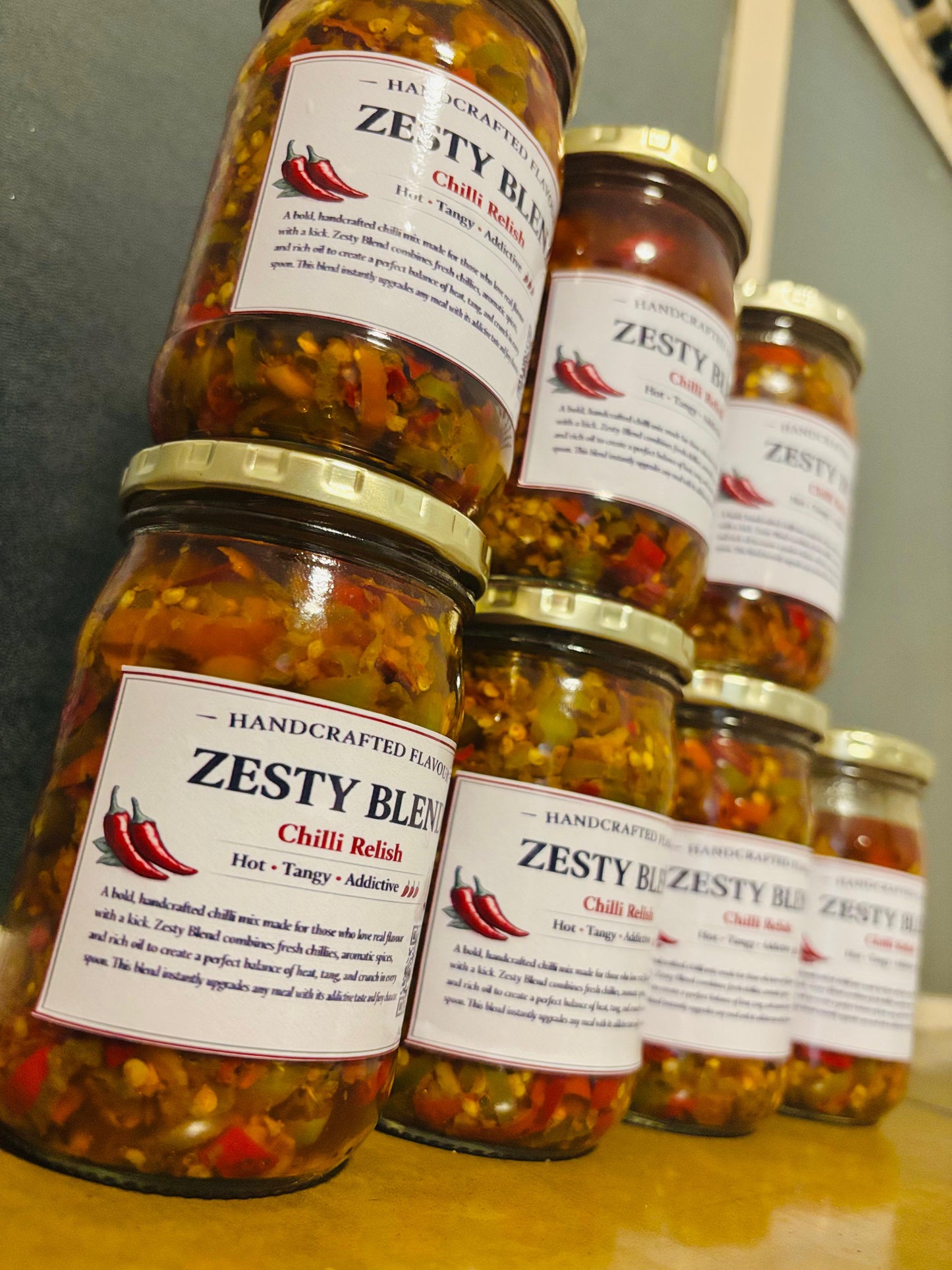 Zesty Blend Chilli Relish (Extra Hot)