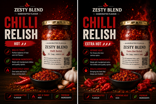 Zesty Blend Chilli Relish (Hot)